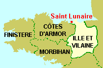 Carte de la région  -  Map of the area  -  Karte der Gegend
