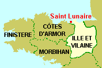 Carte de la r&eacute;gion  -  Map of the area  -  Karte der Gegend